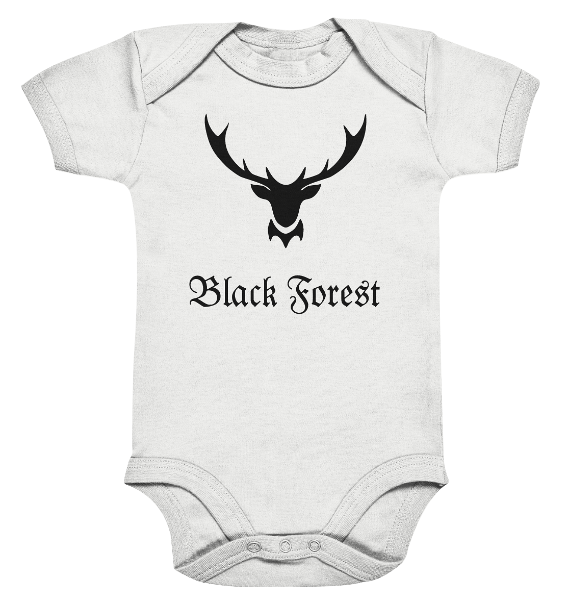Black Forest Hirschgeweih | Organic Baby Body