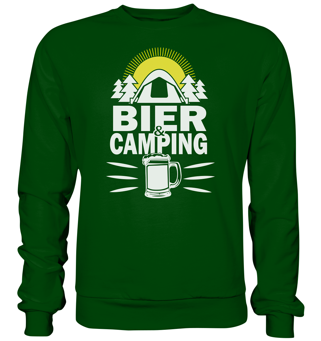 Bier & Camping | Organic Sweatshirt