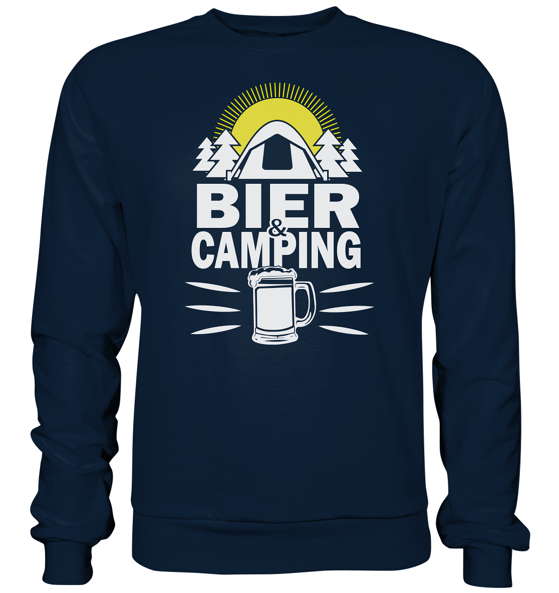 Bier & Camping | Organic Sweatshirt
