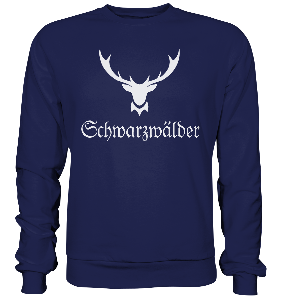 Schwarzwälder Hirschgeweih | Organic Sweatshirt