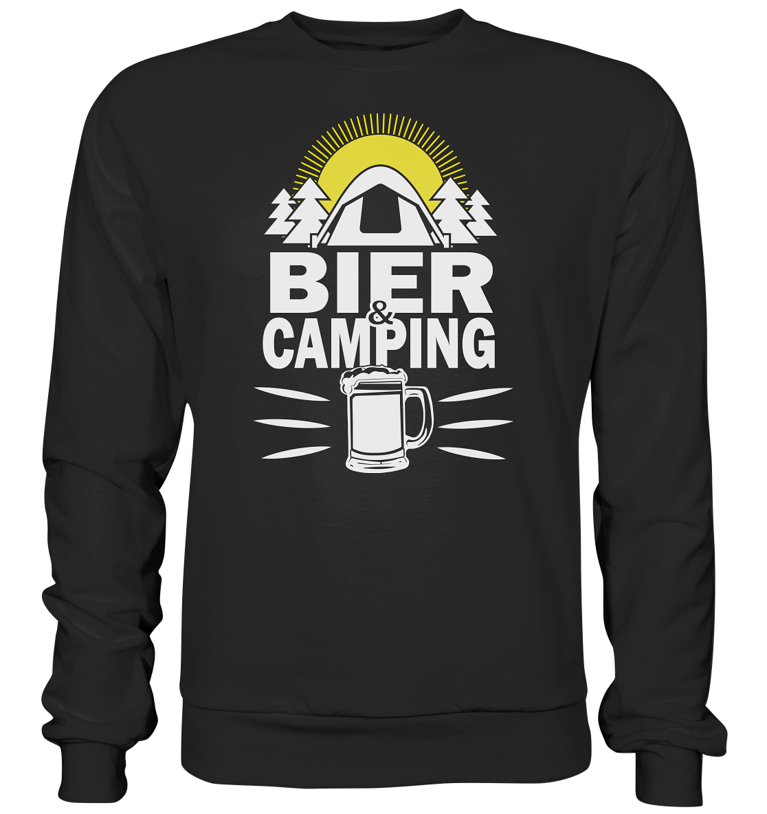 Bier & Camping | Organic Sweatshirt