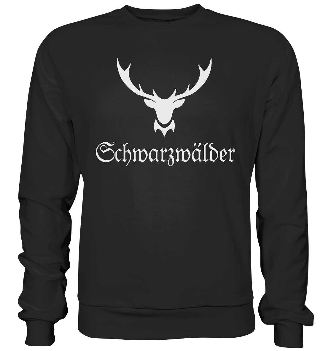 Schwarzwälder Hirschgeweih | Organic Sweatshirt