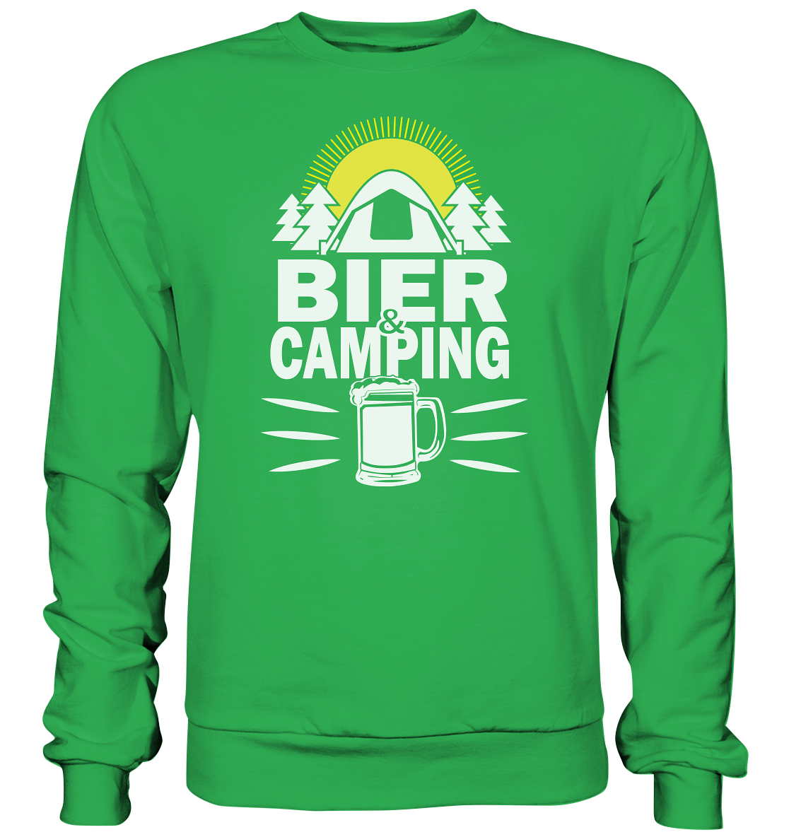 Bier & Camping | Organic Sweatshirt