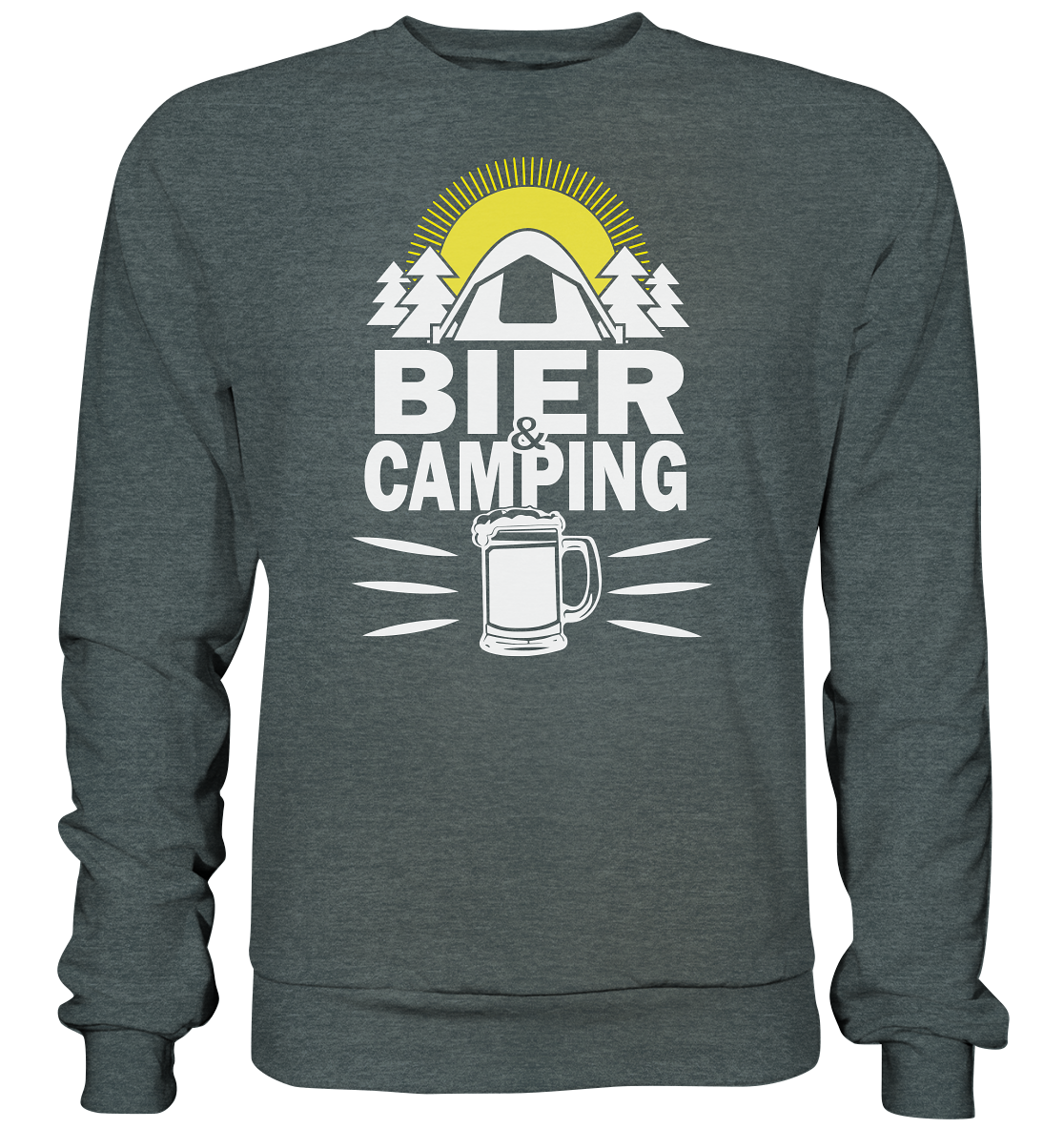 Bier & Camping | Organic Sweatshirt