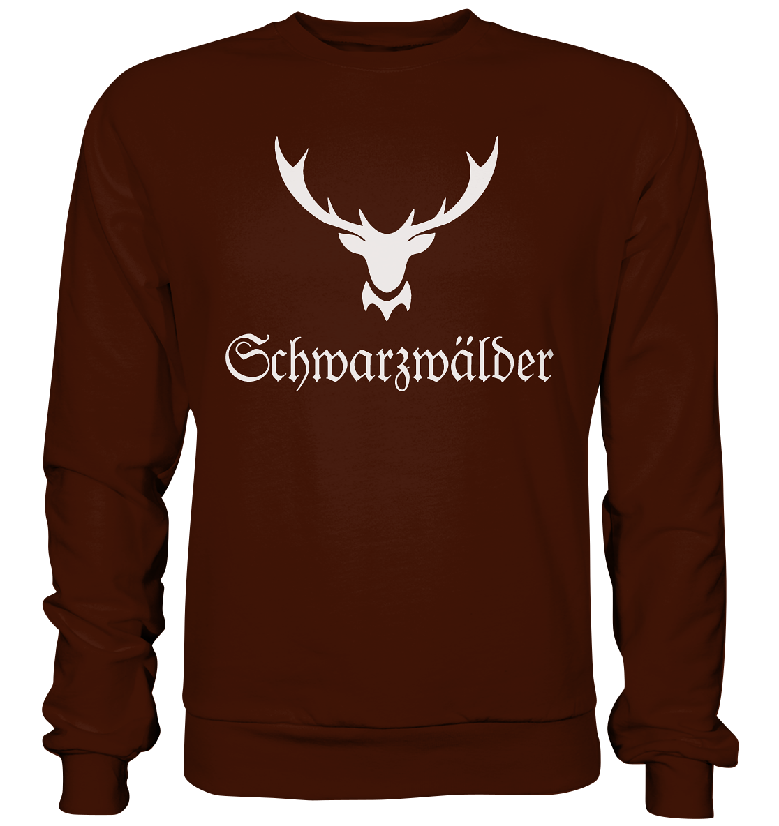Schwarzwälder Hirschgeweih | Organic Sweatshirt