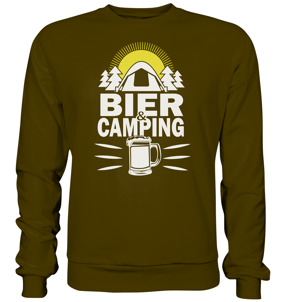Bier & Camping | Organic Sweatshirt