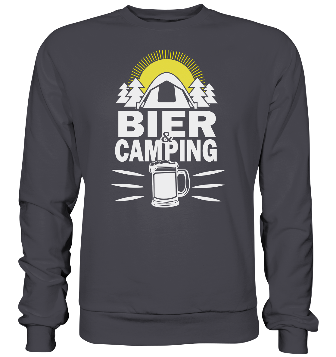 Bier & Camping | Organic Sweatshirt