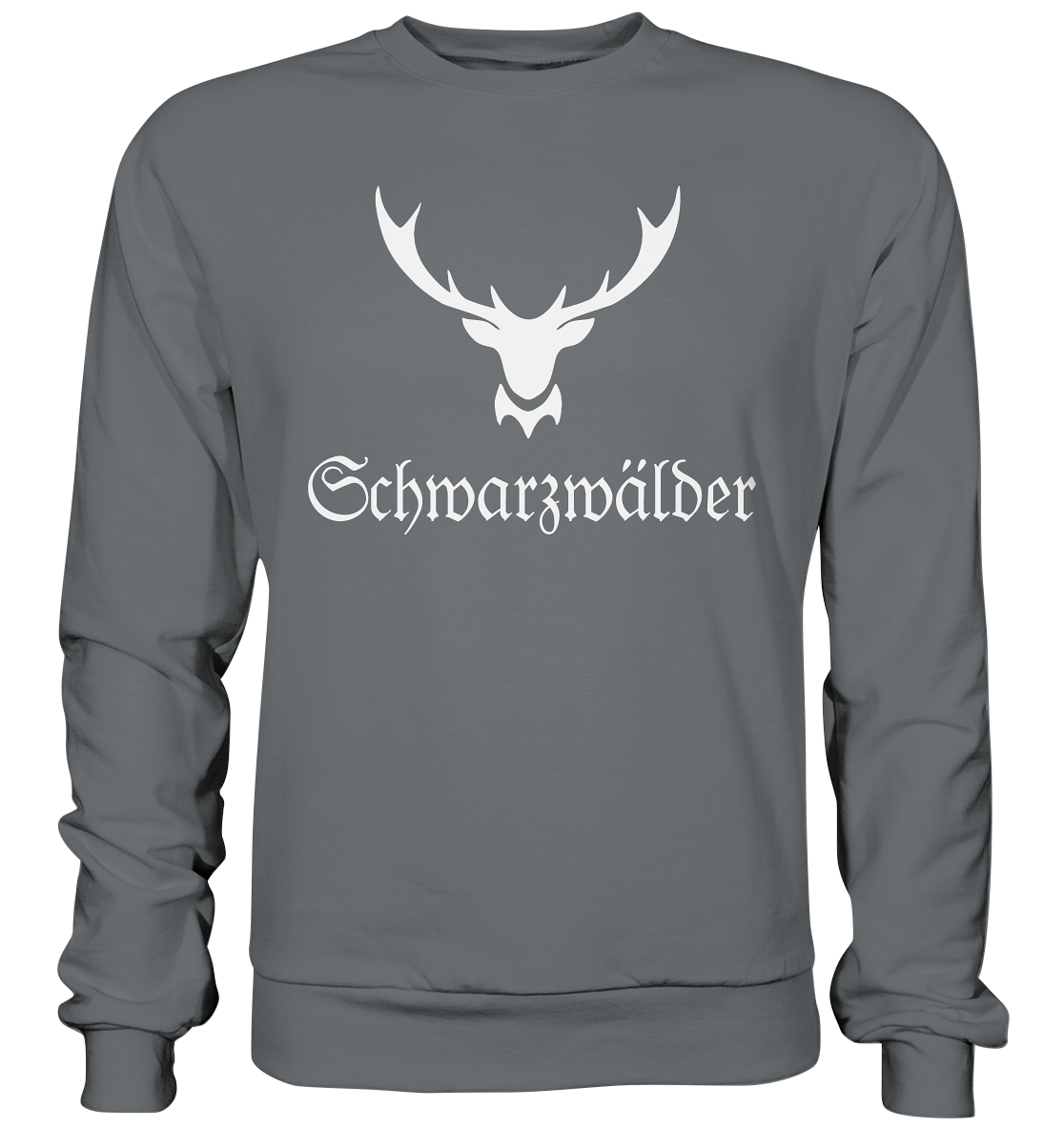Schwarzwälder Hirschgeweih | Organic Sweatshirt