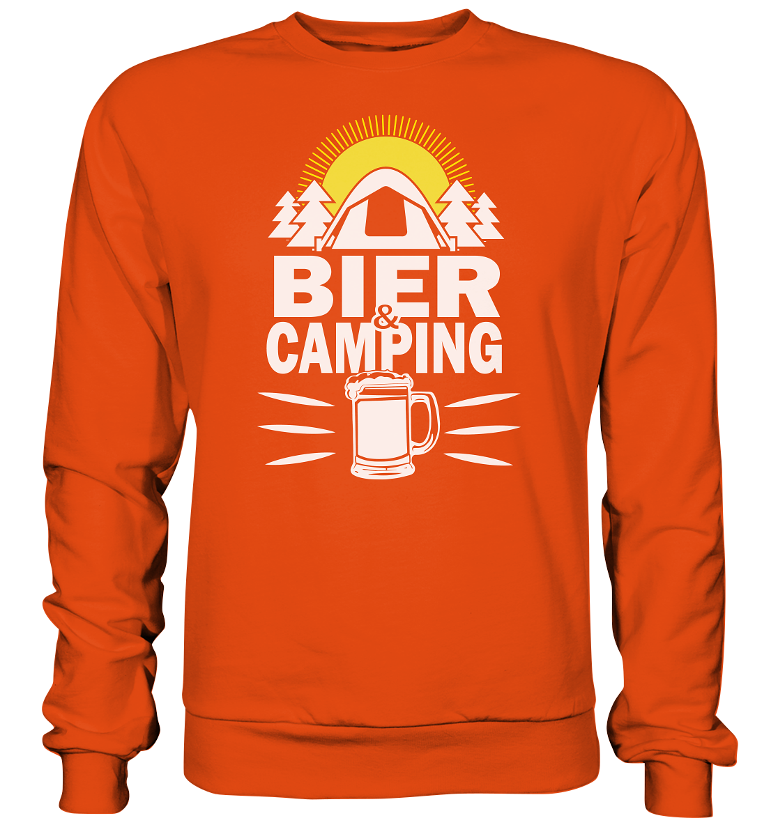 Bier & Camping | Organic Sweatshirt