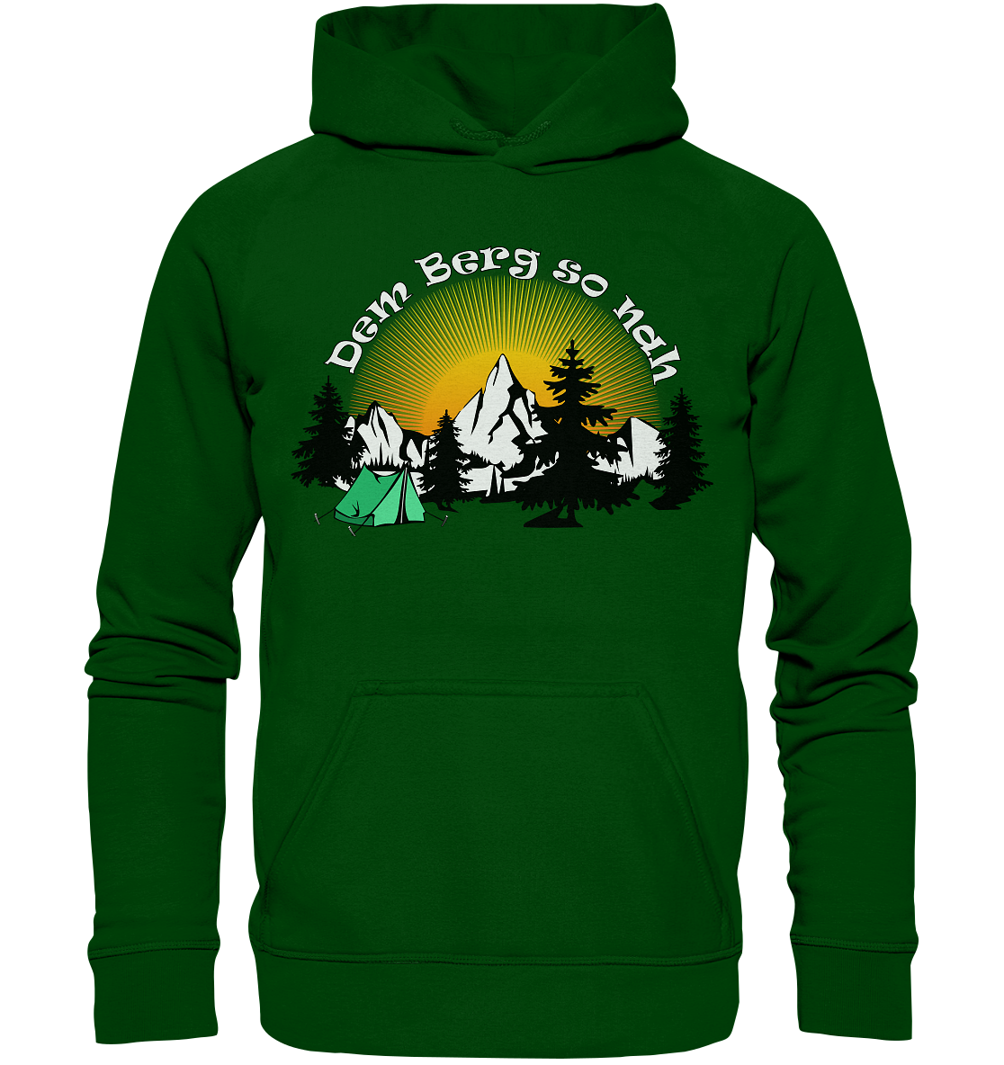 Dem Berg so nah | Organic Hoodie