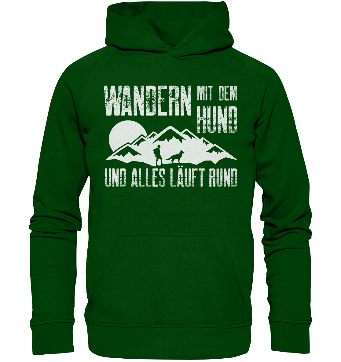 Wandern & Hund | Organic Hoodie