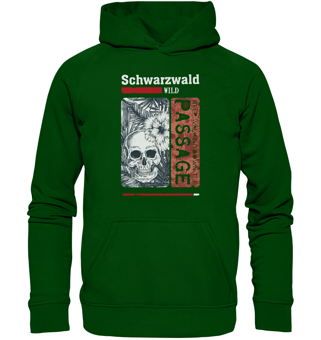 Schwarzwald Wild Passage Skull | Unisex Hoodie