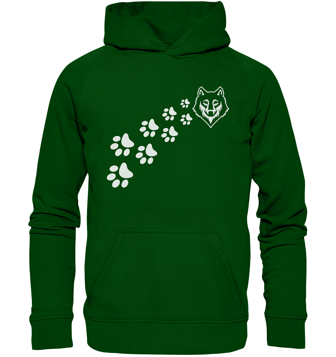 Pfotenspur Wolf | Unisex Hoodie - Basic Unisex Hoodie
