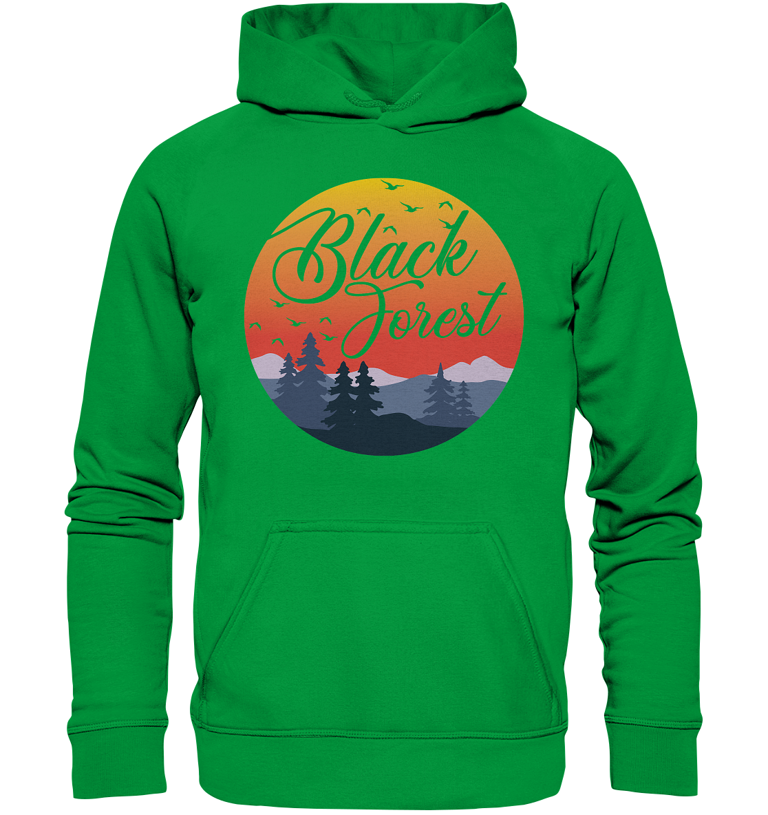 Black Forest Sunset | Organic Hoodie