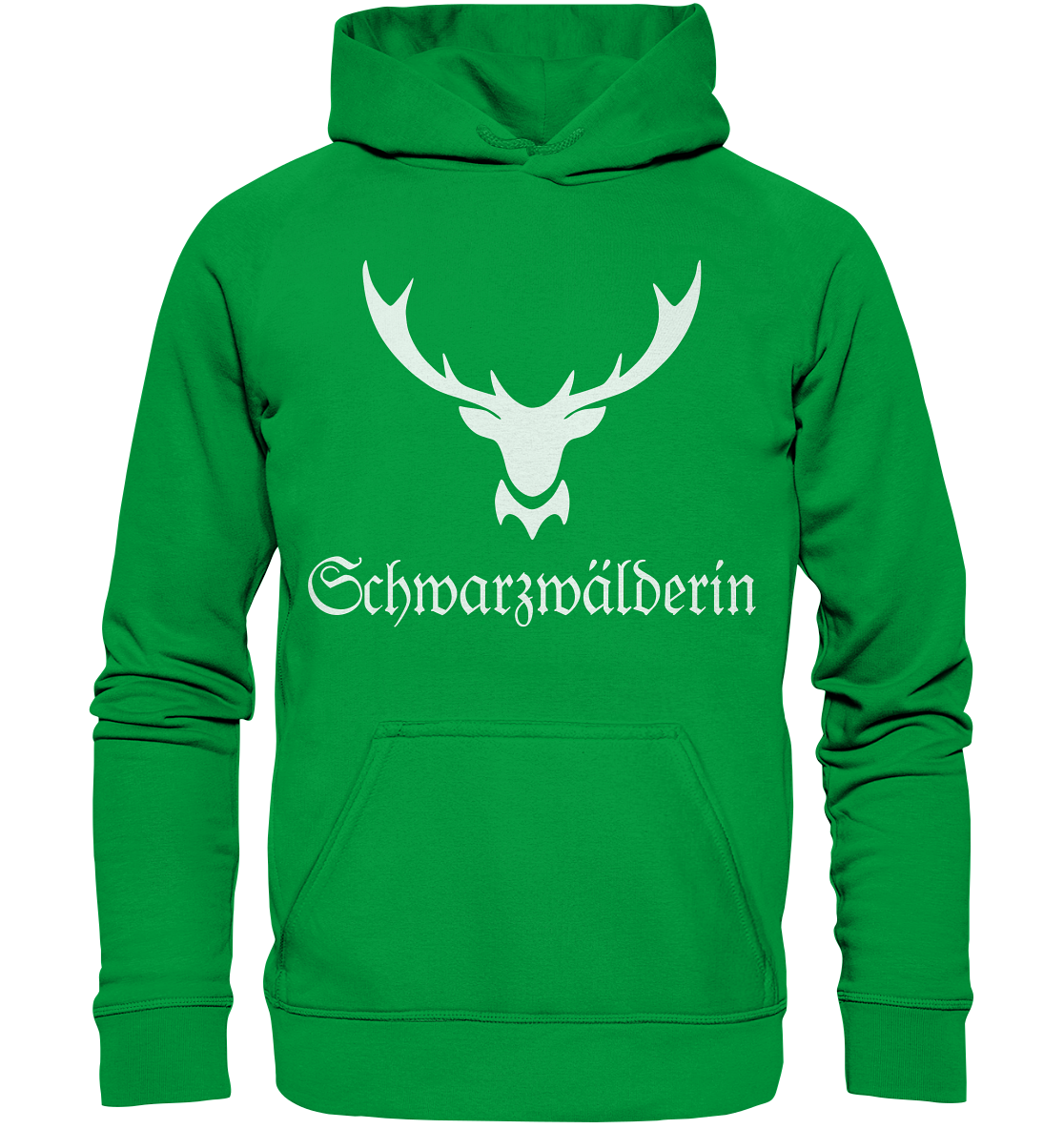 Schwarzwälderin Hirschgeweih | Organic Hoodie