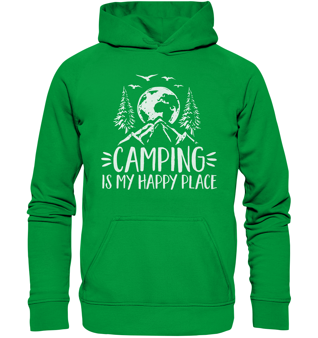 Camping Is My Happy Place | Unisex Hoodie