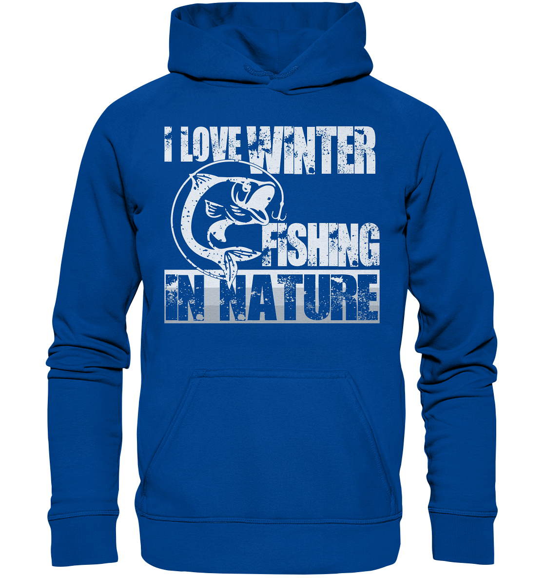 I Love Winter Fishing In Nature | Unisex Hoodie