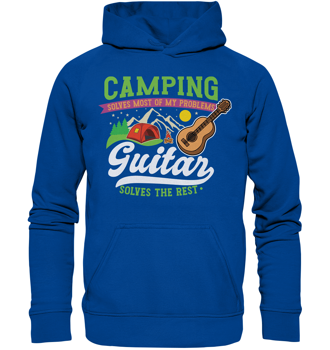 Camping & Guitar | Unisex Hoodie