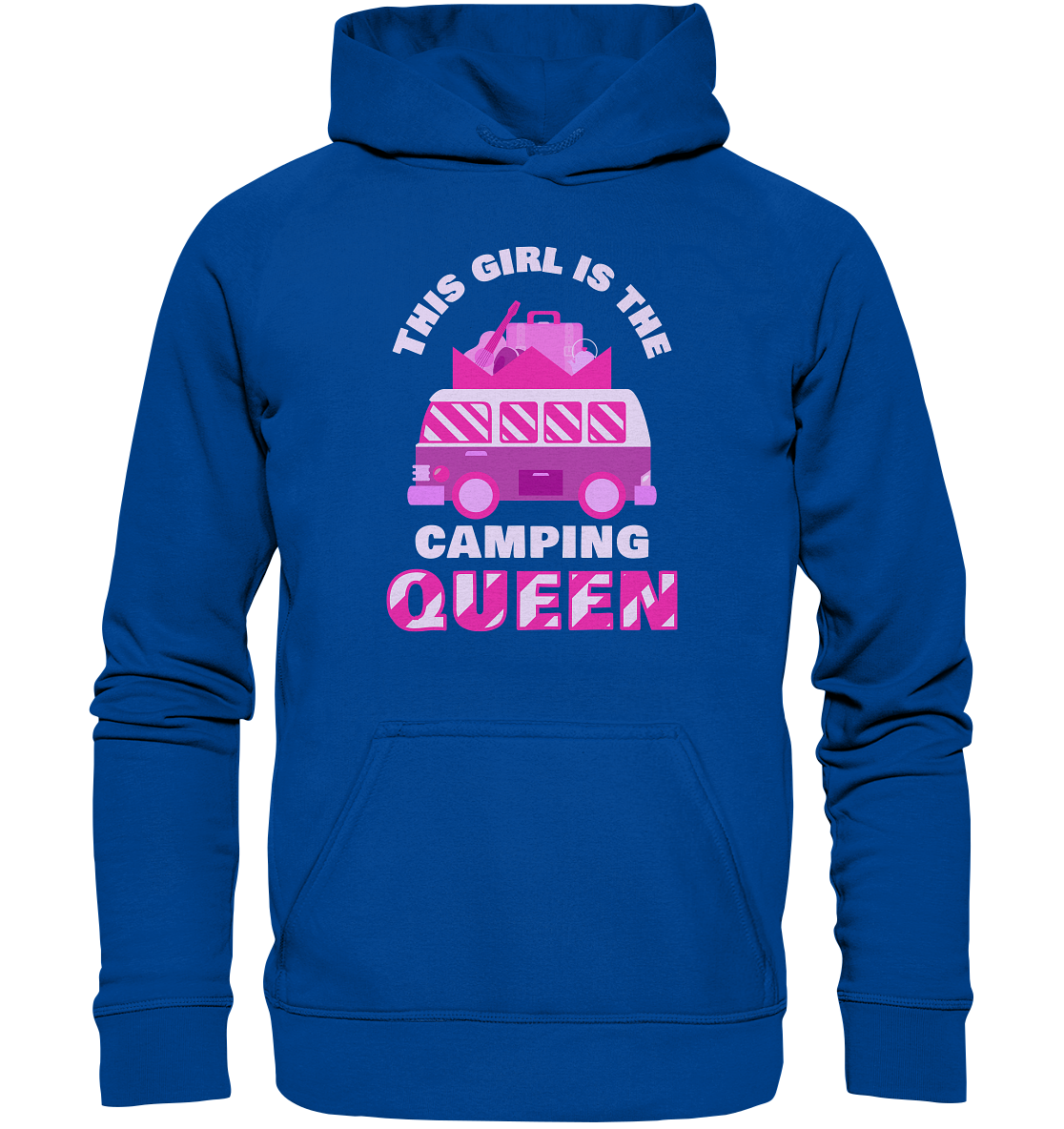 This Girl Is The Camping Queen | Organic Hoodie