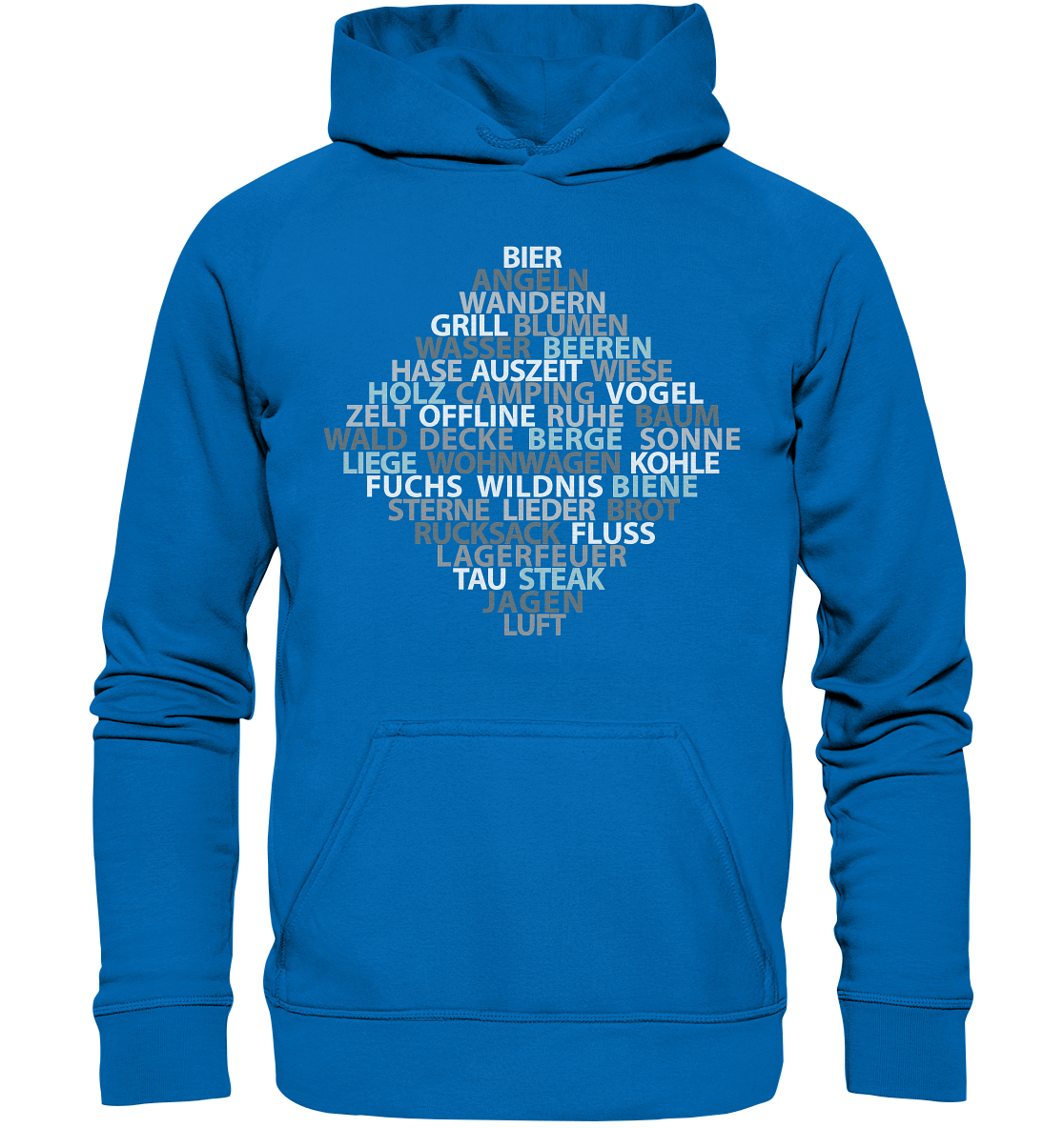 Wortsalat der Natur | Organic Hoodie