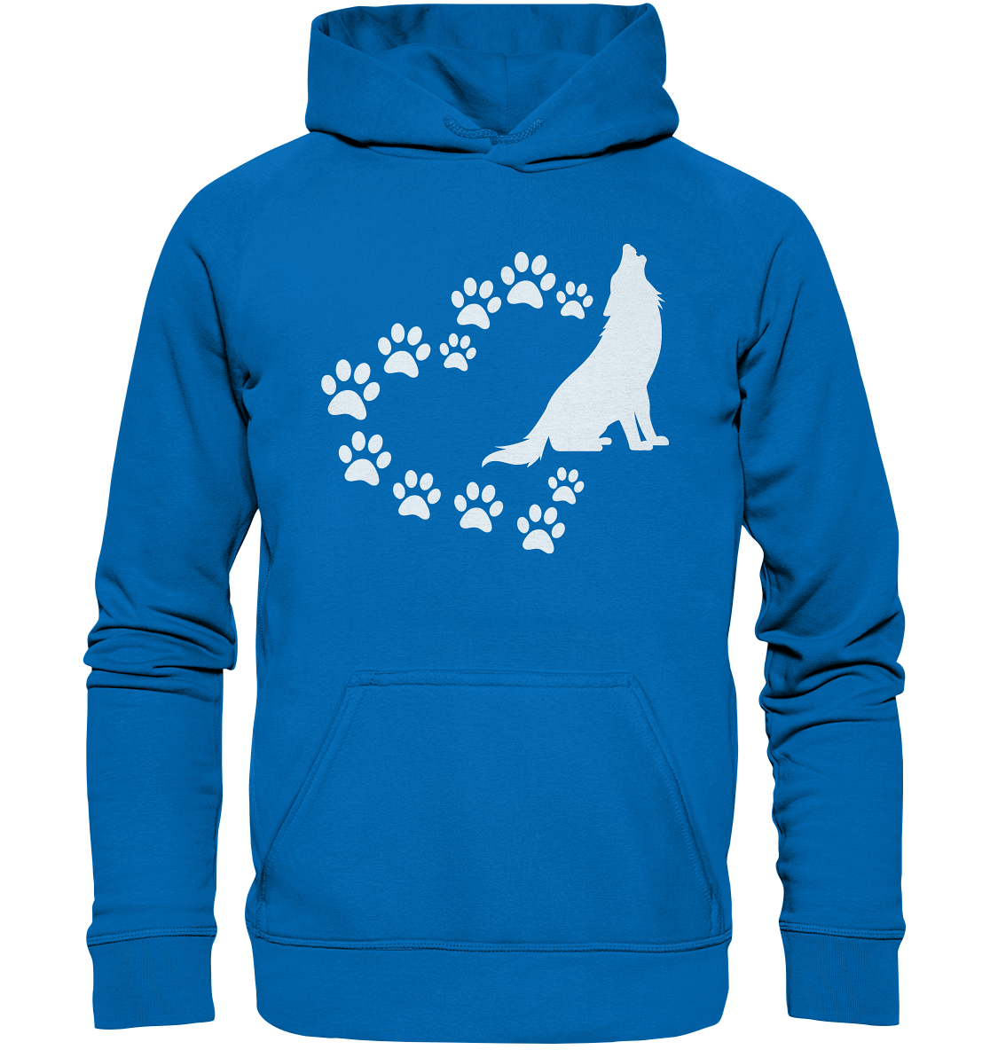 Herz mit Wolf | Unisex Hoodie - Basic Unisex Hoodie