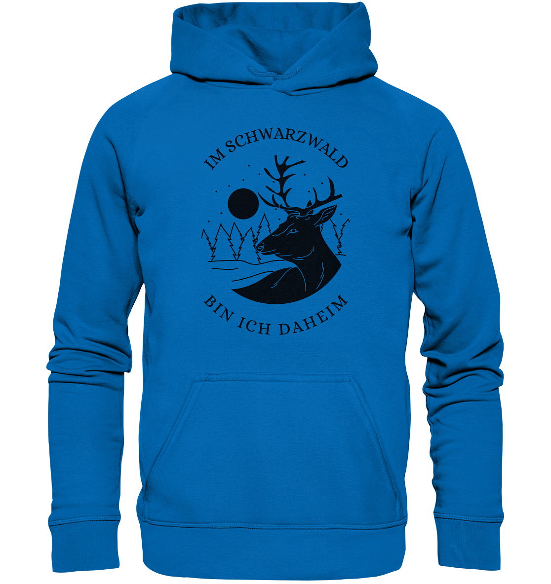 Schwarzwald Hirsch | Organic Hoodie