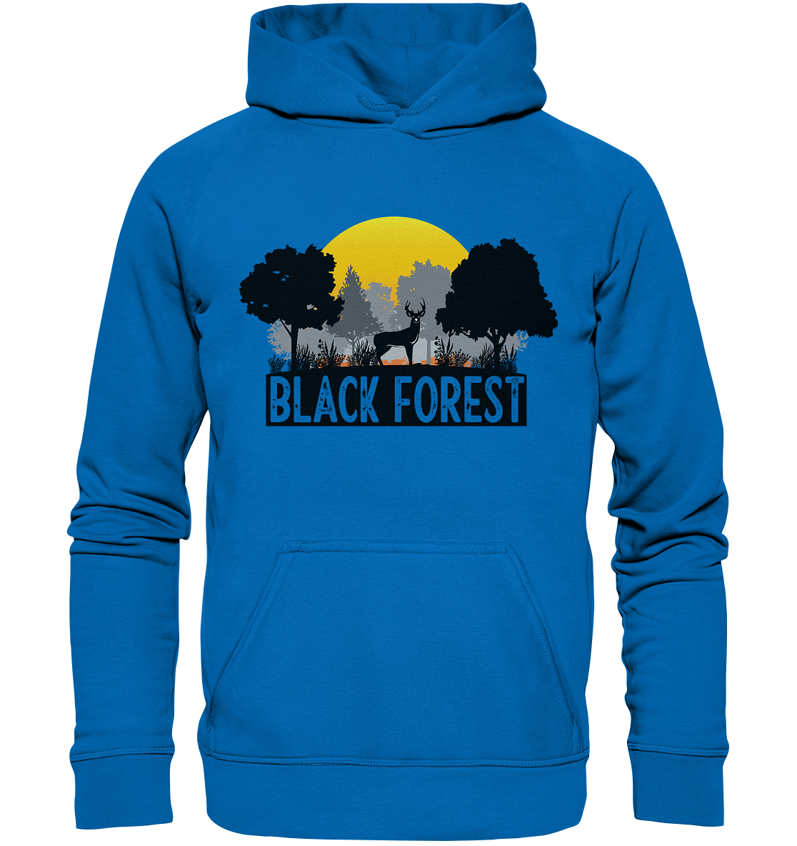 Black Forest Sonnenuntergang | Organic Hoodie