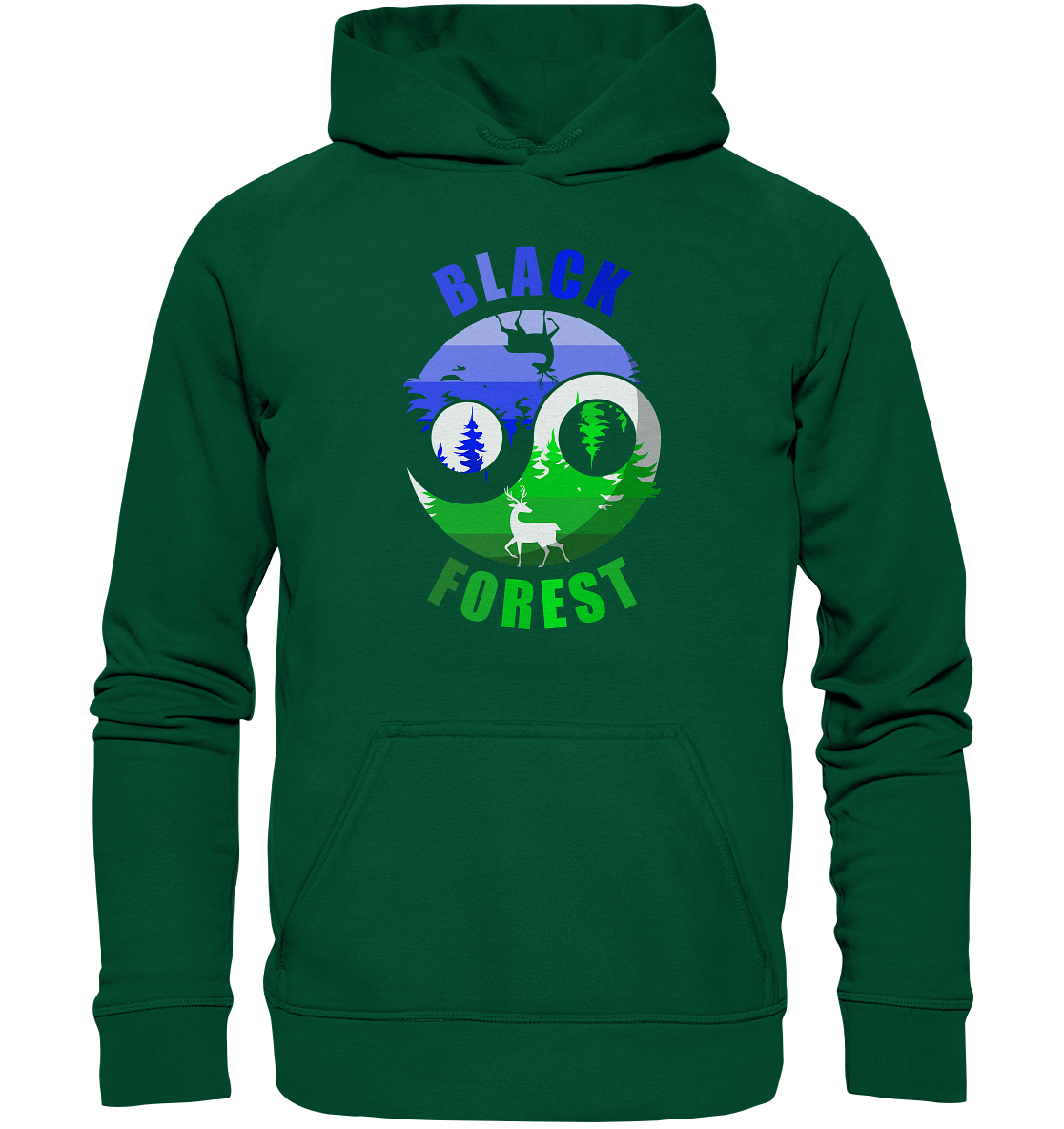 Black In The Forest | Unisex Hoodie