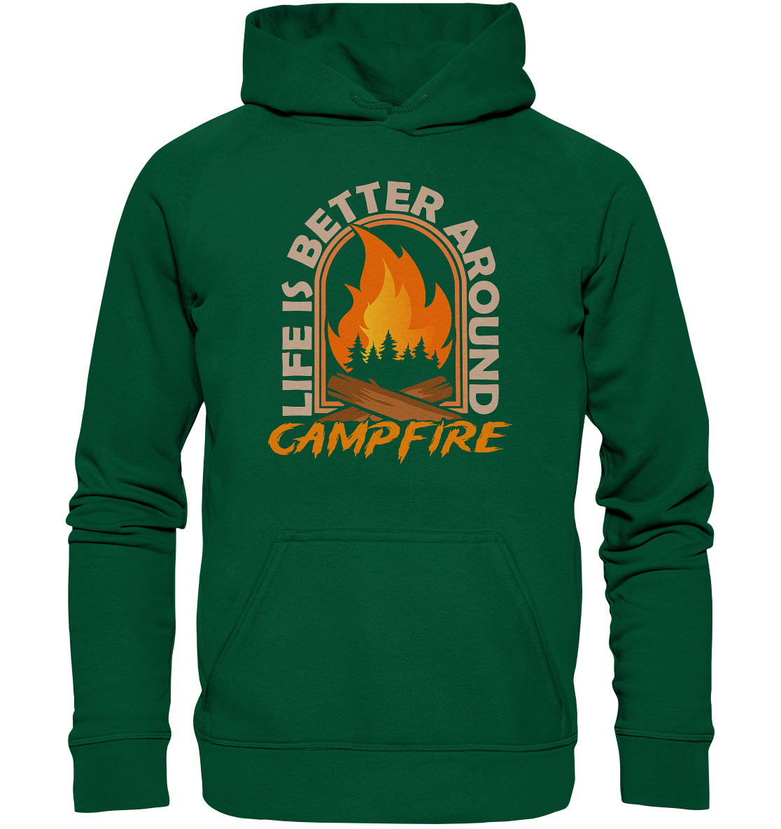 Life Is Better Around Campfire | Unisex Hoodie