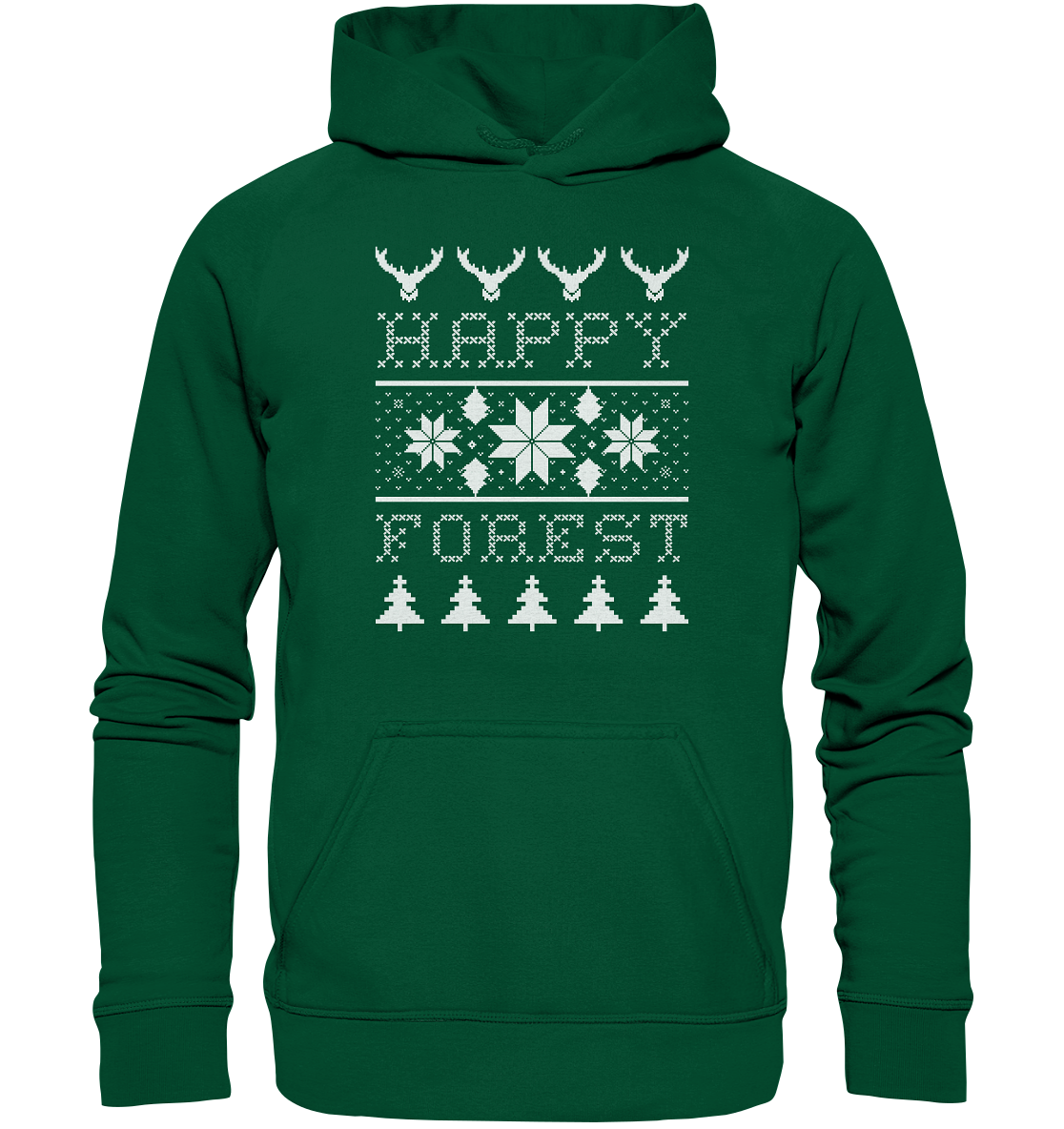 Happy Forest Hirschgeweih | Hoodie