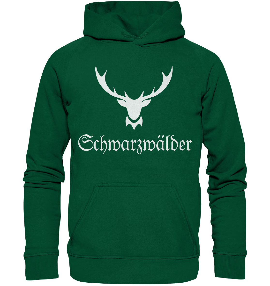 Schwarzwälder Hirschgeweih | Organic Hoodie