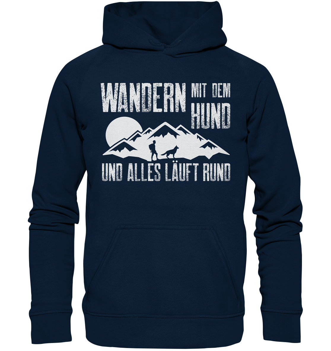 Wandern & Hund | Organic Hoodie