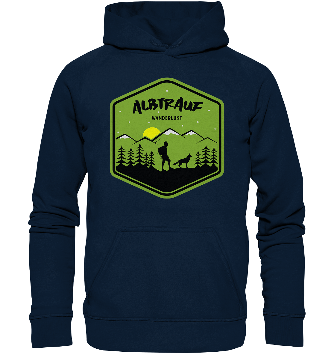 Albtrauf Wanderlust | Organic Hoodie
