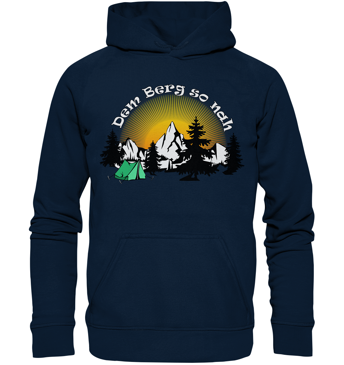 Dem Berg so nah | Organic Hoodie