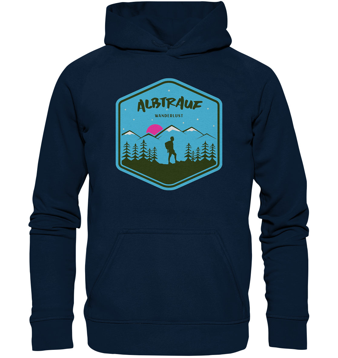 Albtrauf Wanderlust | Organic Hoodie