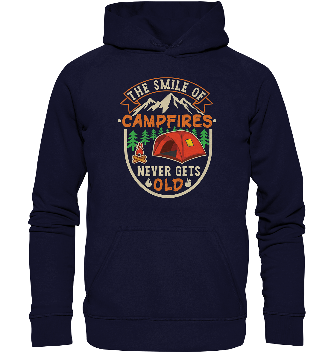 The Smile Of Campfires | Unisex Hoodie