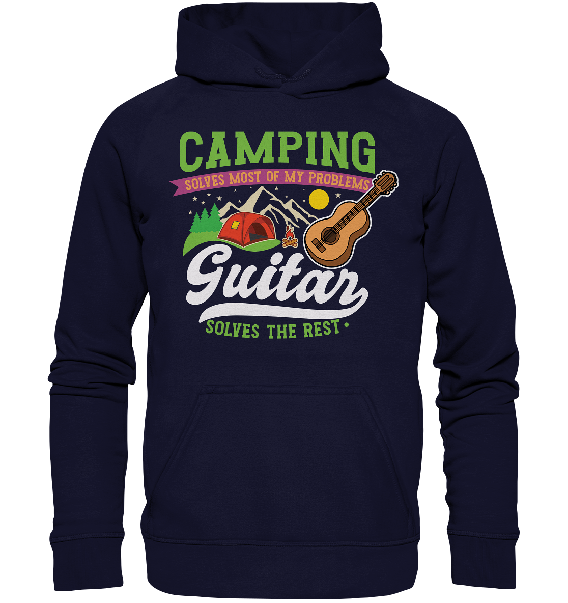 Camping & Guitar | Unisex Hoodie