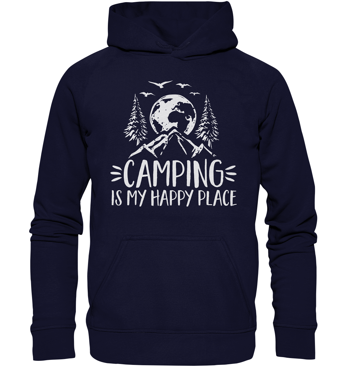 Camping Is My Happy Place | Unisex Hoodie