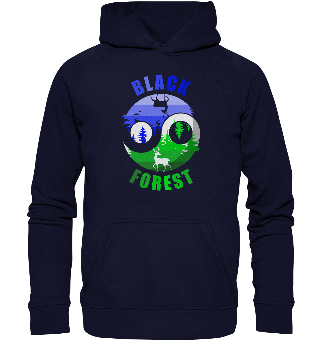 Black In The Forest | Unisex Hoodie