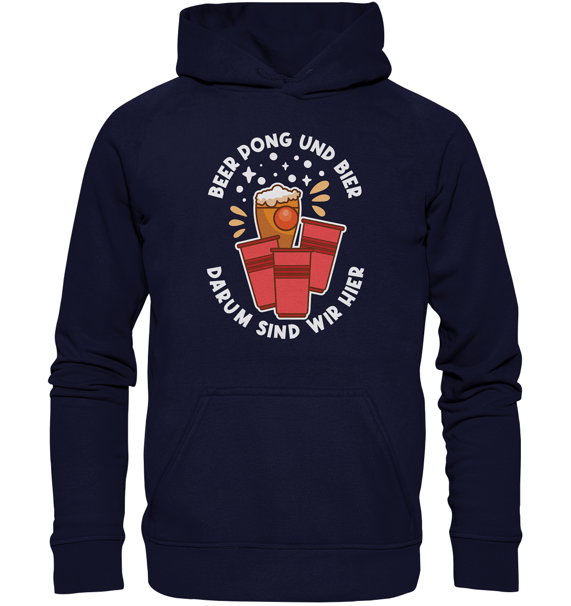 Beer Pong & Bier | Unisex Hoodie