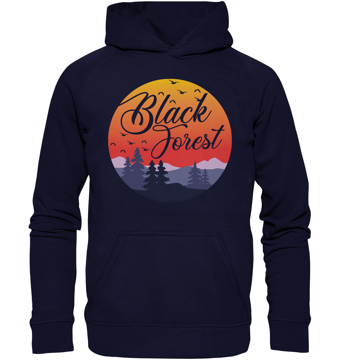 Black Forest Sunset | Organic Hoodie