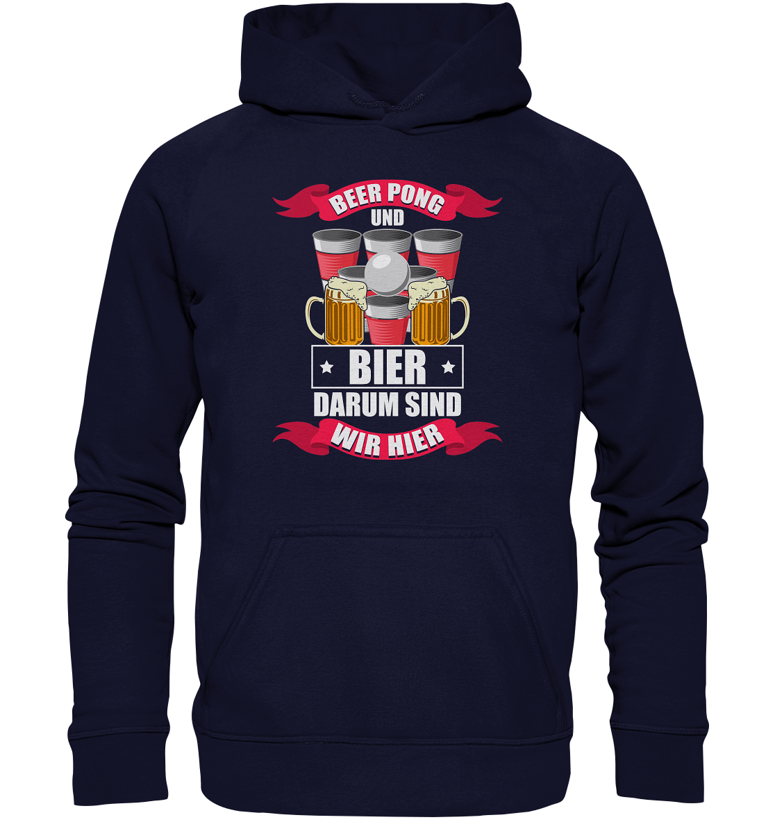 Beer Pong & Bier | Unisex Hoodie