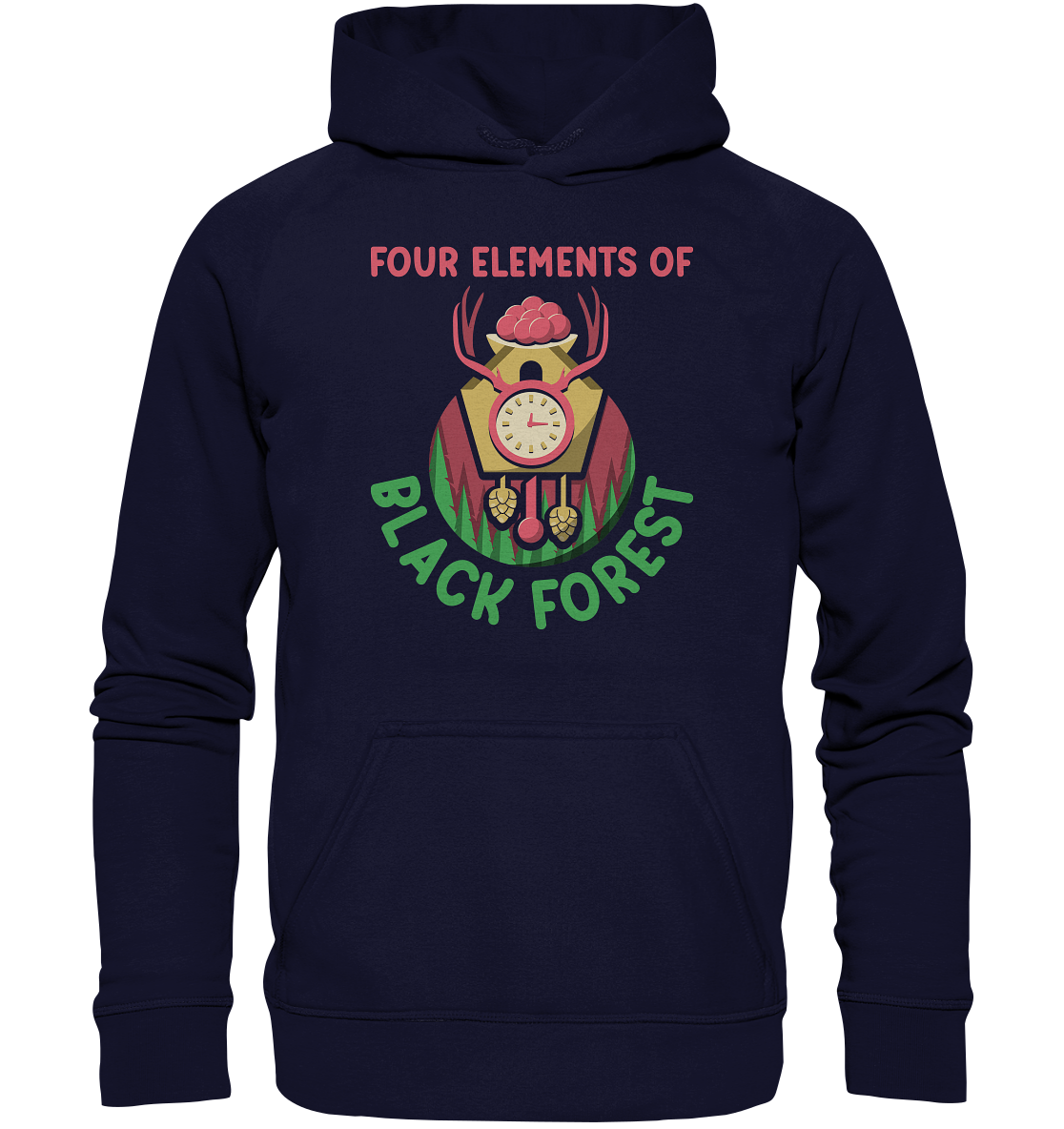 Four Elements Of Black Forest | Unisex Hoodie