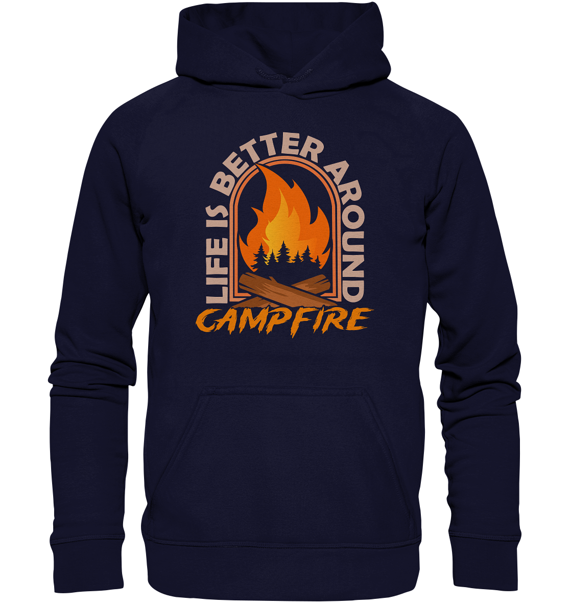 Life Is Better Around Campfire | Unisex Hoodie