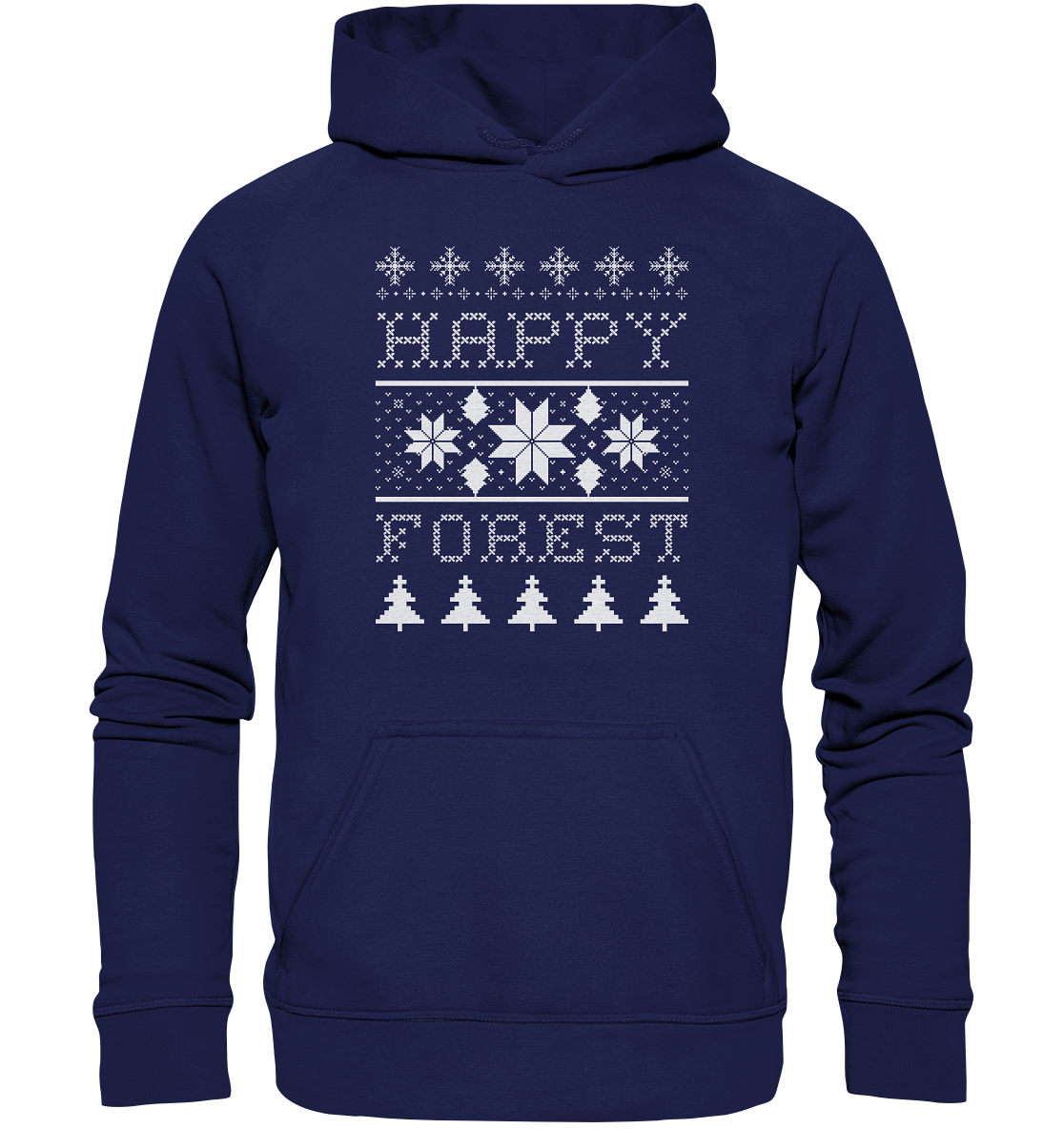 Happy Forest Snowflake | Hoodie