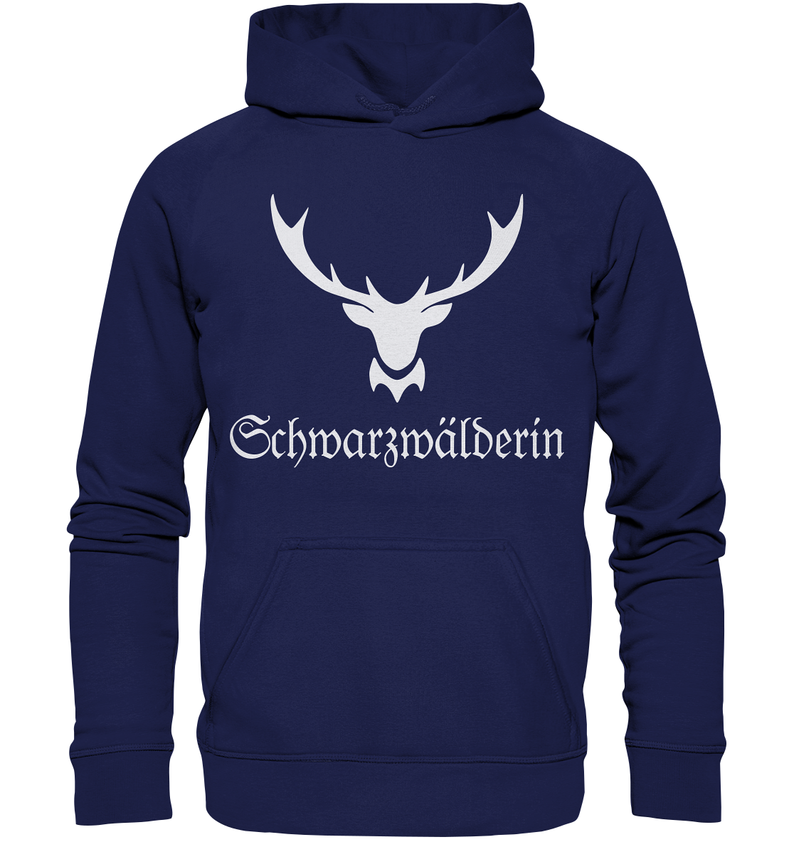 Schwarzwälderin Hirschgeweih | Organic Hoodie