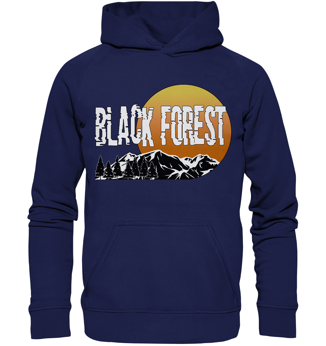Black Forest Sonnenuntergang | Unisex Hoodie