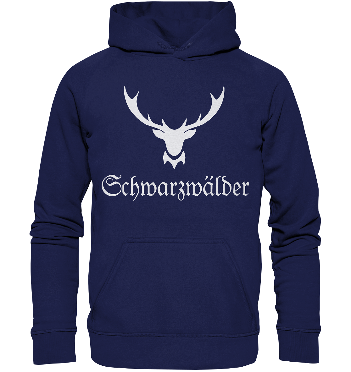 Schwarzwälder Hirschgeweih | Organic Hoodie