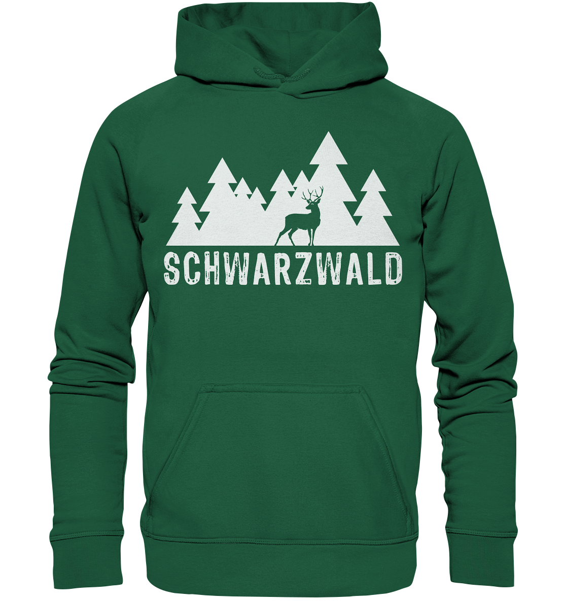 Schwarzwald Hirsch | Organic Hoodie
