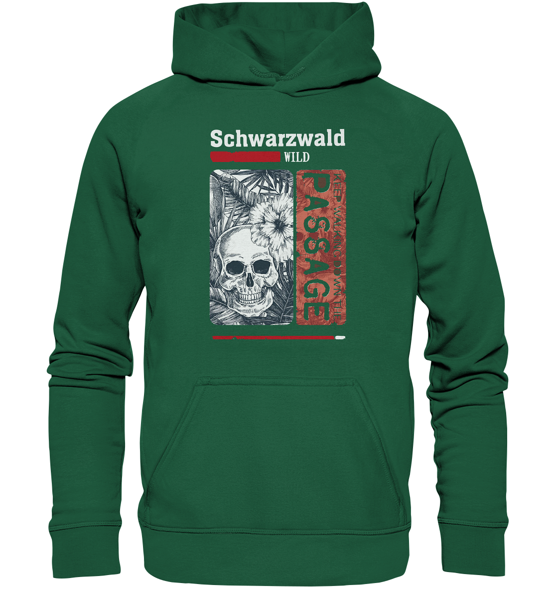 Schwarzwald Wild Passage Skull | Premium Hoodie